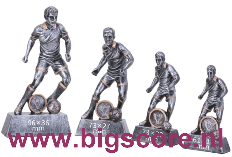 Voetbal Heer BSST 39377-39380